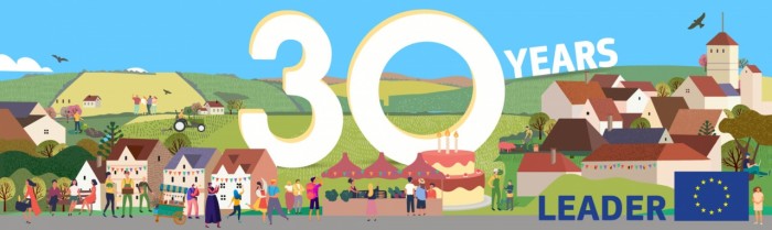 30 χρόνια LEADER - 30 Χρόνια Αναπτυξιακής πορείας των Αγροτικών περιοχών - 30 Χρόνια δίπλα στις επιχειρήσεις της περιοχής μας!